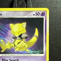 Abra Mysterious Treasures Pokemon TCG 69/123 Diamond & Pearl Common MP - Image 3