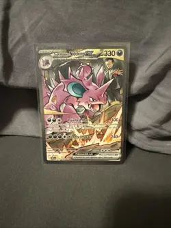 Pokemon TCG Team Rockets Nidoking EX 233/182 Destined Rivals - Image 1
