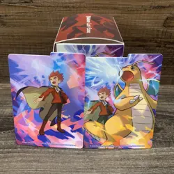 Japanese Pokemon center Lance Dragonite Deck Box w/dividers and sleeves - Image 3