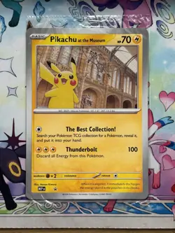 Pokemon x Natural History Museum Pikachu at the Museum Jumbo - Ready to Go ✅ - Image 1