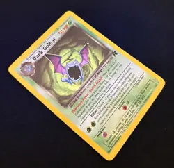 Pokemon TCG Dark Golbat 7/82 Team Rocket Holo Rare Unlimited WOTC Vintage - Image 2