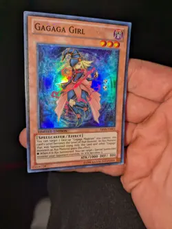 Yu-Gi-Oh! TCG Gagaga Girl Abyss Rising Special Edition ABYR-ENSE1 Limited... - Image 2