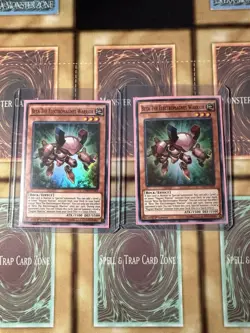 2x Beta the Electromagnet Warrior SDMY-EN002 Structure Deck: Yugi Muto 1st Ed LP - Image 1