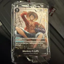 One Piece Monkey D. Luffy P-075 English Promo Tin Set Vol 2 Exclusive Sealed - Image 1