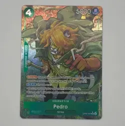 Pedro - OP08-030 Alt Art - Two Legends - One Piece English NM - Image 1