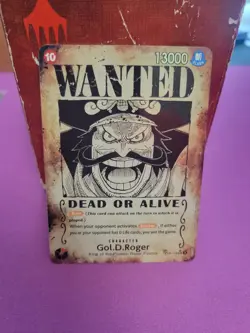Gol.D.Roger - OP09-118 (SP) (Wanted Poster) OP09-118 Carrying On His Will Foil - Image 1