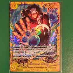 Namco One Piece Bartholomew Kuma OP12-119 Foil Secret Rare 7000 Power - Image 1