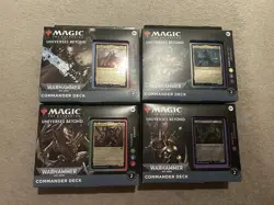 Magic The Gathering - Warhammer 40k Commander Deck - Set of 4 - Image 1