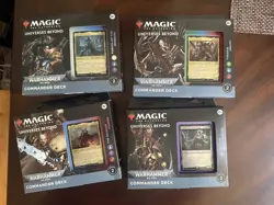 Magic the Gathering MtG Warhammer 40K Commander Decks - Deck Set of 4 - Image 3