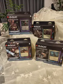 Magic The Gathering - Warhammer 40k Commander Deck - Set of 4 - Image 1