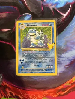 Pokemon TCG - Blastoise 2/102 - Holo Rare - Celebrations Classic Collection NM - Image 1