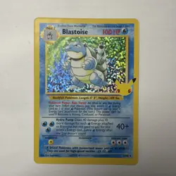 Pokemon TCG - Blastoise 2/102 - Holo Rare - Celebrations Classic Collection NM - Image 1