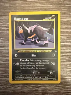 Houndour 39/75 | Neo Discovery | Uncommon Pokemon Card | LP - Image 1