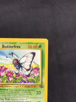 Pokemon Cards: Jungle 1st Edition Uncommon: Butterfree 33/64 - Image 3
