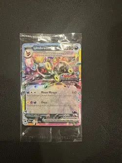 Pokemon TCG Umbreon ex - 060/131 (Prismatic Evolutions Stamp) Promo Card SEALED - Image 1