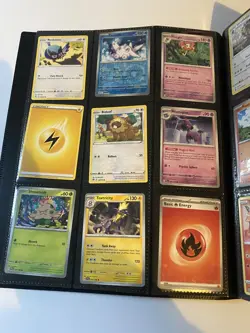 500 Pokemon Cards Near Mint in binder with spare binder guaranteed rare cards - Image 3