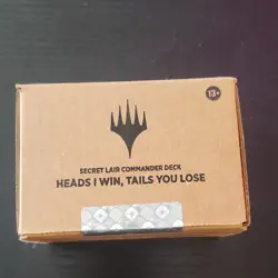 Magic: The Gathering Secret Lair Commander Deck Heads I Win, Tails You Lose - Image 1
