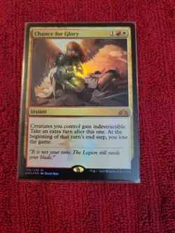 Chance for Glory 1x FOIL GRN MTG Guilds of Ravnica Mythic - Image 1