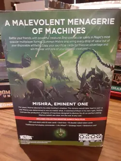 MTG: The Brothers' War Commander Deck - Mishra's Burnished Banner - New, Sealed - Image 3