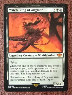 Witch-king of Angmar - MtG Lord of the Rings - M0114 NM 2023 - Image 2