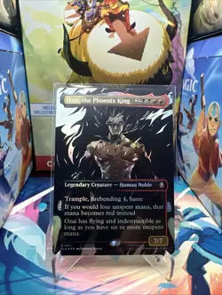 FOIL OZAI, THE PHOENIX KING (BORDERLESS) TLA 0311 (MTG) Mythic Rare - Image 1