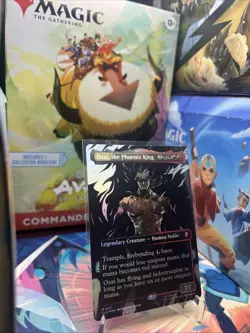 FOIL OZAI, THE PHOENIX KING (BORDERLESS) TLA 0311 (MTG) Mythic Rare - Image 3