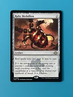 Ruby Medallion (Near Mint - MTG Modern Horizons 3 - MH3 295 - Image 1