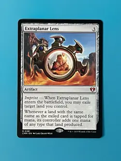 Extraplanar Lens (Near Mint) - MTG Commander Masters - CMM 381 - Image 1