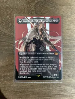 Sephiroth, Fabled SOLDIER (0382) (Borderless) - FINAL FANTASY (FIN) - Image 1