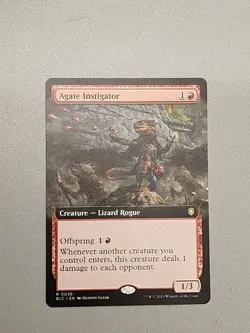 Agate Instigator (Extended Art) Commander: Bloomburrow Regular NM-M Unplayed MTG - Image 1