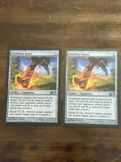 2x Swiftfoot Boots - M12 - Excellent - Magic: The Gathering - MTG - Image 1
