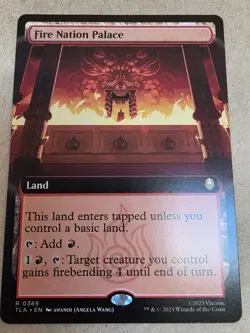 Fire Nation Palace - (Extended Art) Avatar: The Last Airbender Regular - Mtg - Image 1