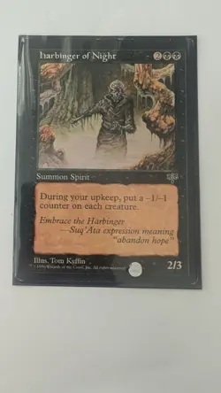 MTG - Harbinger Of Night / Mirage SP - Image 1