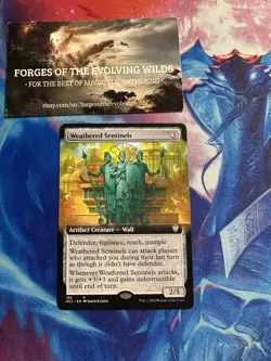 Weathered Sentinels Extended Art Streets of New Capenna Commander - Image 1