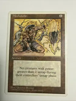 4th Edition MTG 1 Meekstone Mtg - Image 1