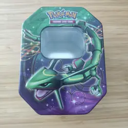 Rayquaza - Legendary EX Empty Collectible Tin - Pokemon 2012 TCG - Image 1