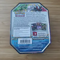 Rayquaza - Legendary EX Empty Collectible Tin - Pokemon 2012 TCG - Image 4