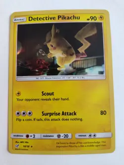 2019 Pokemon Detective Pikachu HOLO #10/18 - NM - Image 1