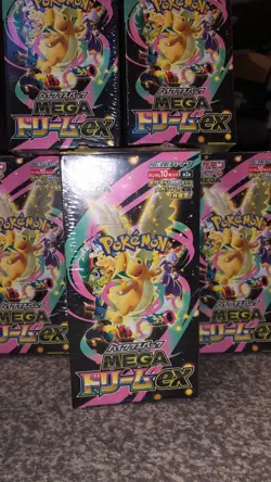 Pokemon Japanese Mega Dream ex Booster Box (10 Packs) - New & Sealed - Image 1