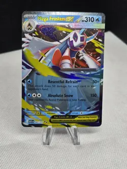 2026 Pokemon Ascended Heroes MEGA FROSLASS EX 047/217 Double Rare - Image 1