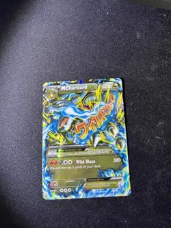 M Charizard EX (X) 69/106 Flashfire Holo Pokemon TCG great condition - Image 1