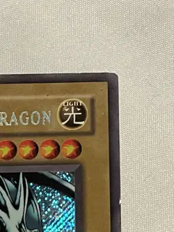 Yugioh Blue-Eyes White Dragon BPT-003 Secret Rare Limited Edition HP - Image 3