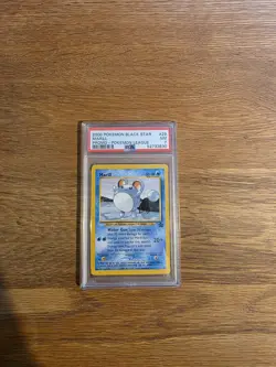 2000 Vintage Pokemon Card Rare Black Star Promo Marill #29 - WOTC PSA 7 Graded - Image 3