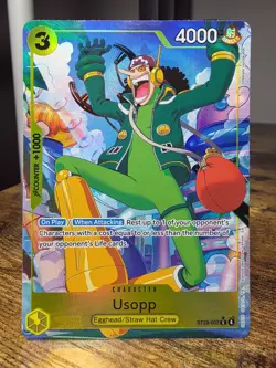 One Piece - Usopp (Full Art) Foil - Starter Deck 29: Egghead ST29-002 - NM - Image 1