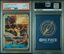 PSA 10 One Piece TCG 2023 OP05-118 Kaido SEC Awakening of the New Era Japanisch - Image 3