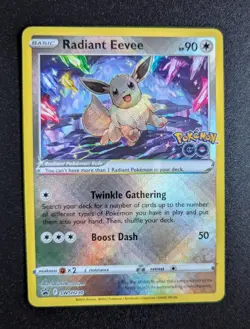 Radiant Eevee Swsh230 Swsh: Sword & Shield Promo Cards Holo - Image 1