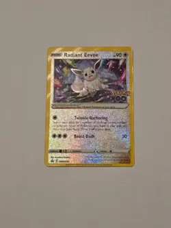 Radiant Eevee Swsh230 Swsh: Sword & Shield Promo Cards Holo - Image 1
