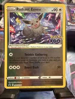Radiant Eevee SWSH230 SWSH: Sword & Shield Promo Cards Holo - Image 1