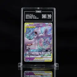TAG 10 Pokemon Mewtwo & Mew GX 29/94 Tag Team Miracle Twins Japanese - Image 1