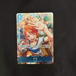 ONE PIECE Card Nami R OP09-050 Parallel Start Campaign Promotion Japanese - Image 1